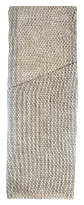 Куверт Luxstahl Лен на 2 прибора правый, серый, 5 шт.