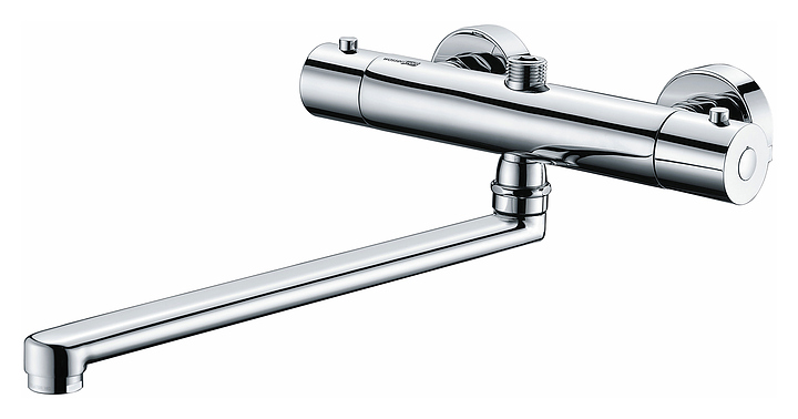 Смеситель для ванны с душем термостатический Wasserkraft Berkel 4822L Thermo хром