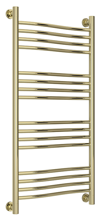 Полотенцесушитель водяной Сунержа Флюид + 100x50 см шампань