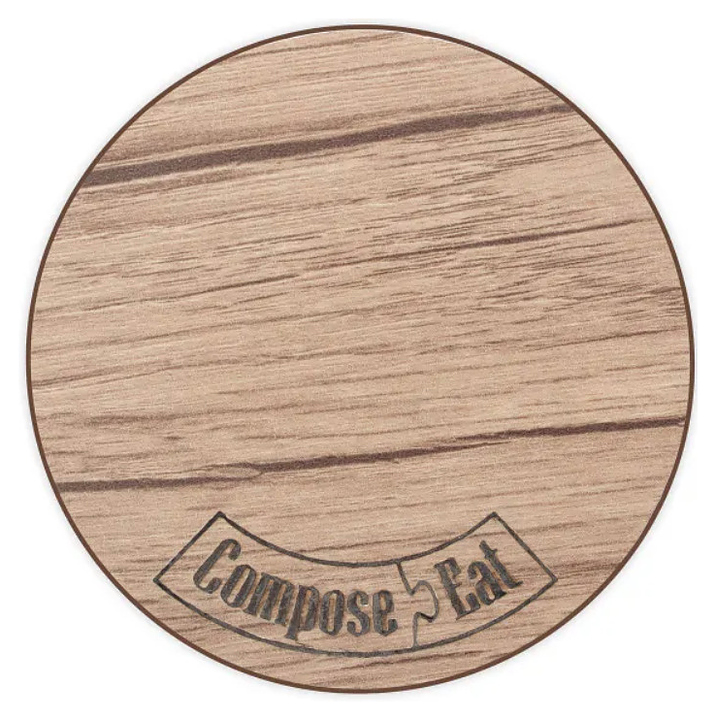 Подставка под кружку ComposeEat BD852094OA4 Бирдекель 85 мм, дуб натуральный