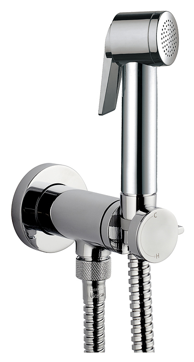 Гигиенический душ со смесителем Bossini Paloma Flat Mixer Set E37011B.030