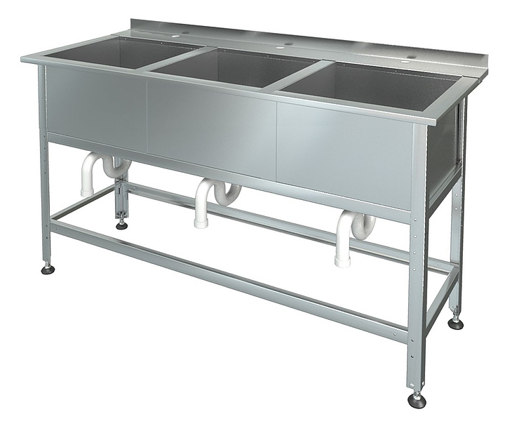 Ванна моечная Марихолодмаш МБ-3-0,3-0,53/1,49