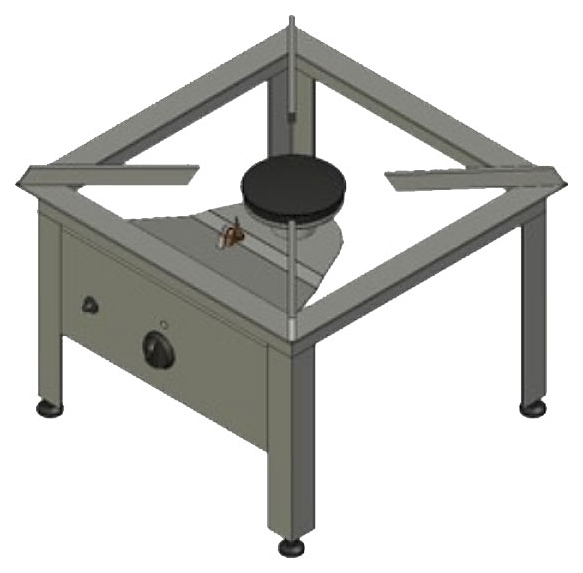 Плита-табурет газовая Вулкан HSL 01 8447