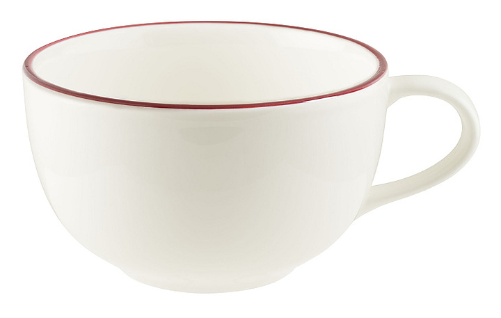 Чашка чайная Bonna Линеа Бургунди Банкет 77899 d 96 мм h 56 мм