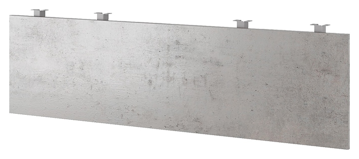 Нижний подвесной экран КОБОР EN-100 aluminum/chicago (ЛДСП)