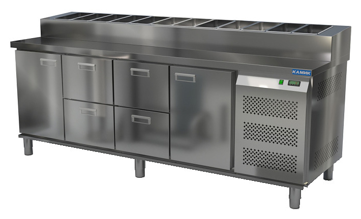 Стол холодильный для пиццы КАМИК СОП-242373