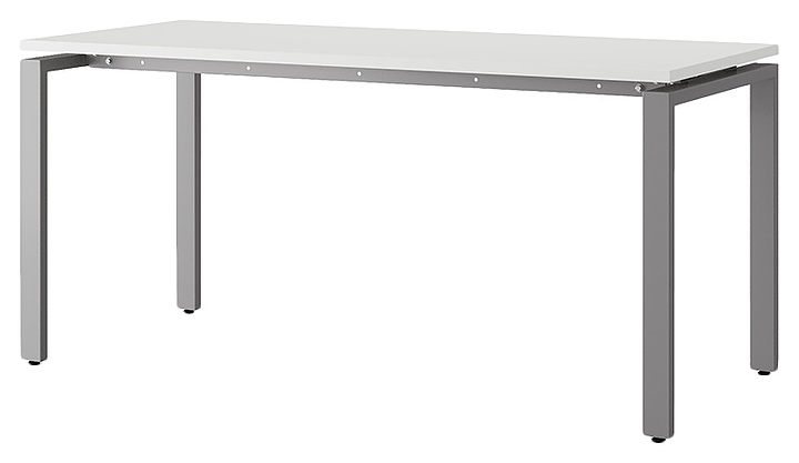 Стол офисный КОБОР P-120/70 aluminum/premium