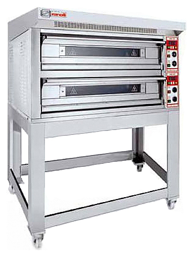 Печь для пиццы Zanolli CIT 6+6 F MC + CIT 6+6 F BM