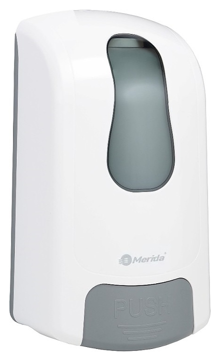 Дозатор антисептика Merida ONE DEB403 1 л (АБС пластик) белый