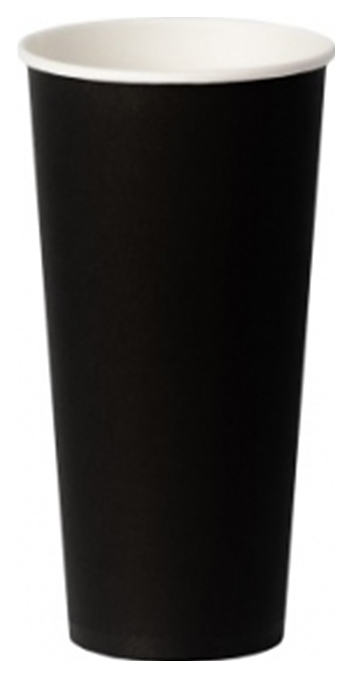 Стакан бумажный Классика-Опт 500 мл черный