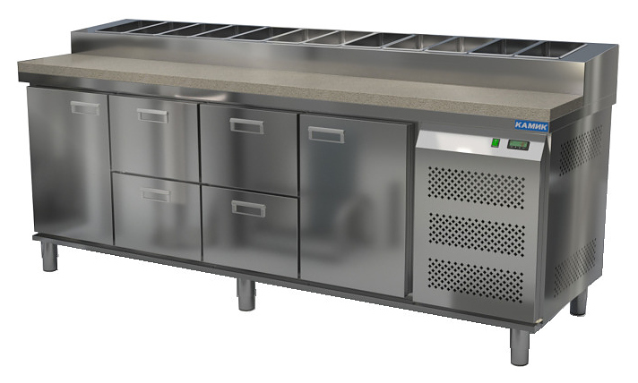 Стол холодильный для пиццы КАМИК СОП-К-242376