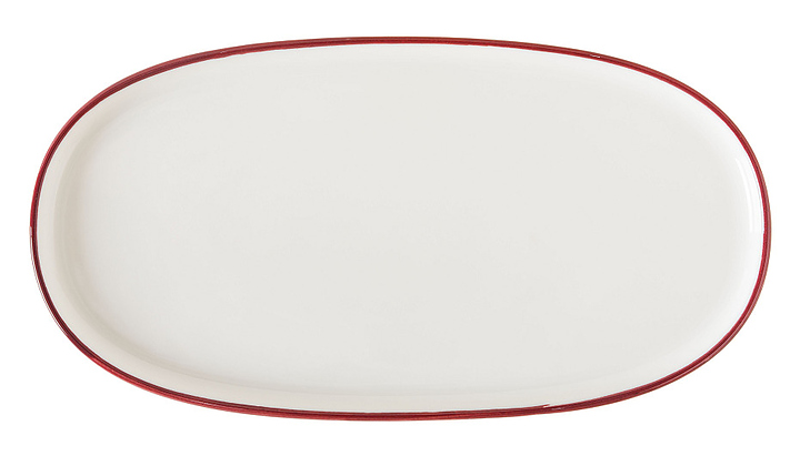 Блюдо для подачи Bonna Линеа Бургундия Хюгге 78053 250х190 мм
