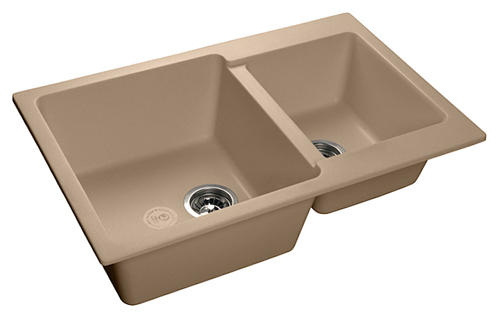 Кухонная мойка GranFest Practic GF-P-780K топаз