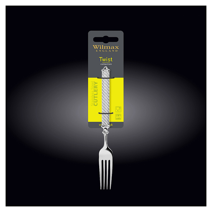 Вилка десертная Wilmax Twist WL‑999841022/1B