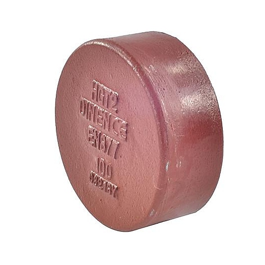 Заглушка Россия чугун SML Ду 250 торцевая б/растр