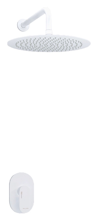 Комплект душевой встраиваемый Wasserkraft A85146 белый soft-touch