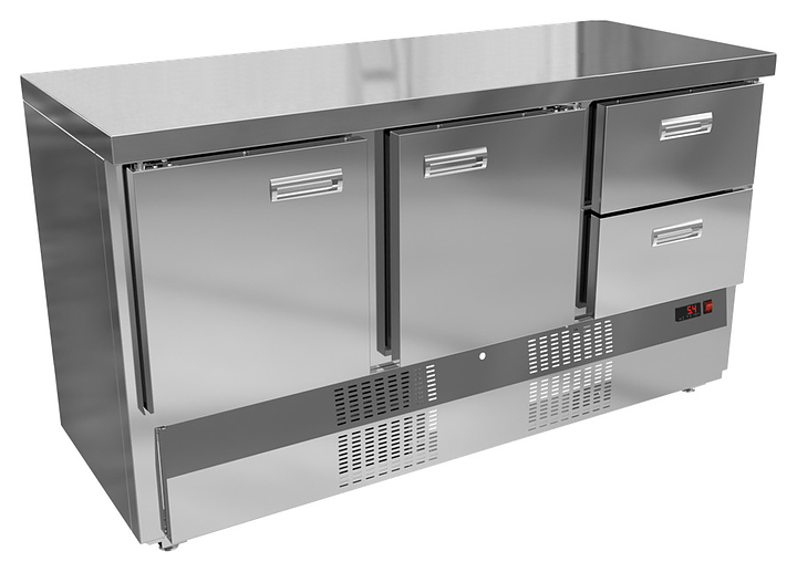 Стол холодильный KRONER СХ 2/2я-150-70