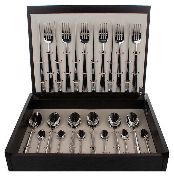 Набор столовых приборов CUTIPOL Duna DU.006 24 шт., зеркальная сталь