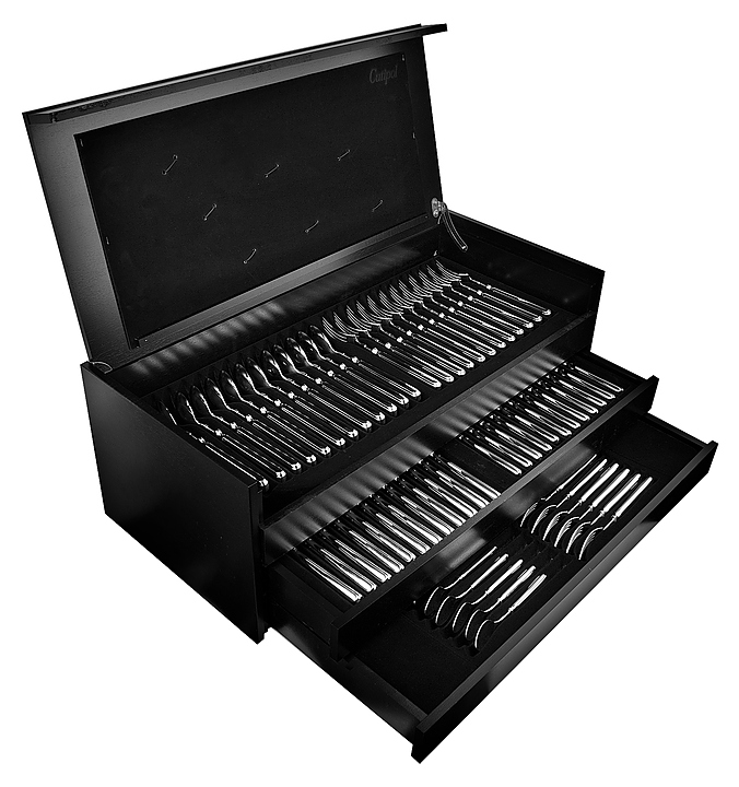 Набор столовых приборов CUTIPOL Piccadilly P1.72 72 шт., зеркальная сталь