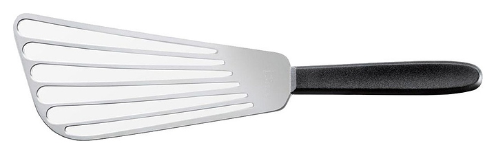 Лопатка Victorinox 7.6233 16х8 см (нерж. сталь / пластик) перфорированная с черной ручкой