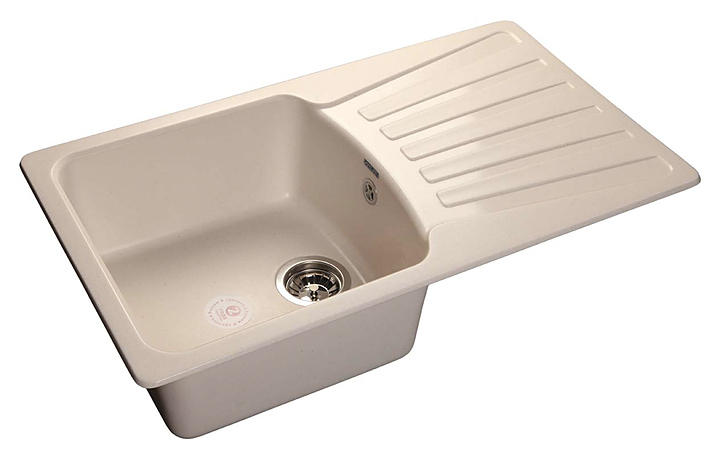 Кухонная мойка GranFest Standart GF-S850L белый