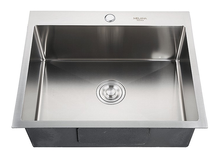 Кухонная мойка с коландером MELANA 6151 ProfLine H6151 сатин
