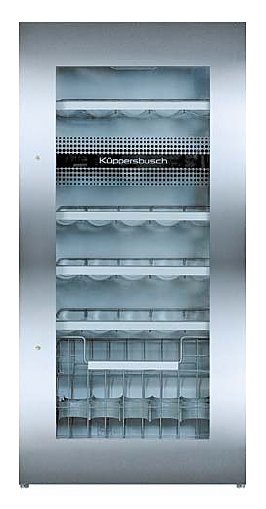 Винный шкаф Kuppersbusch EWKL 122-0 Z 2 стекло + сталь