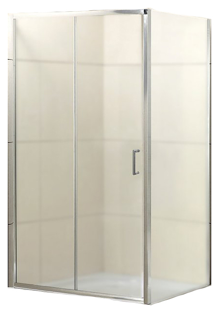 Уголок душевой BelBagno UNO-AH-1-120/100-M-Cr 120x100x185 см, матовое стекло