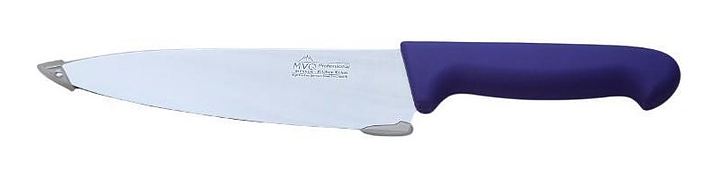 Нож поварской MVQ MESSER Profi 20 см фиолетовая ручка