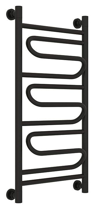 Полотенцесушитель водяной Сунержа Элегия+ 80x40 см матовый черный