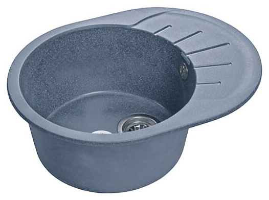Кухонная мойка GranFest Rondo GF-R-580L графит