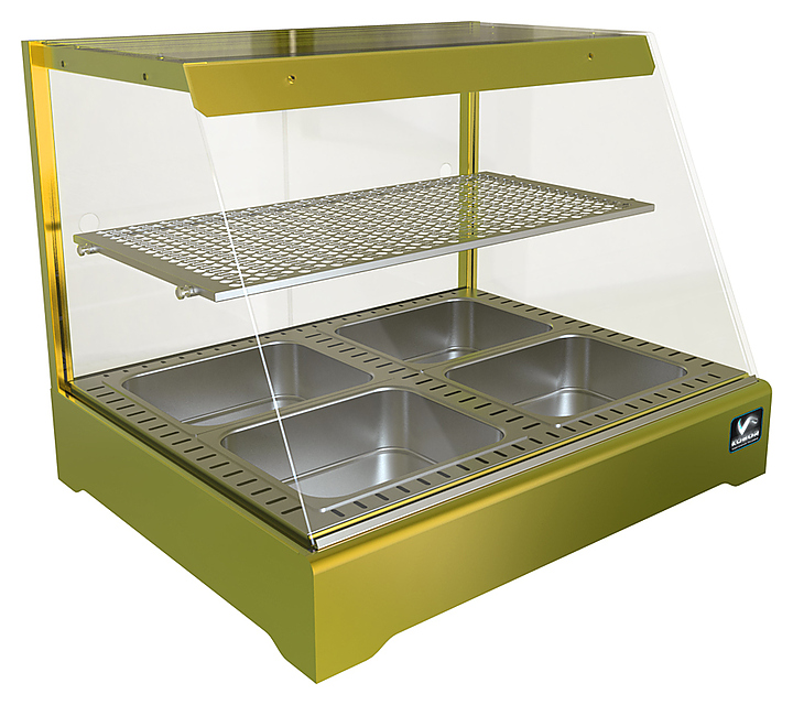 Витрина тепловая КОБОР CR1-80H желтая