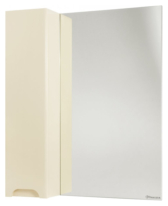 Зеркало Bellezza Андрэа 65 L левое, бежевое