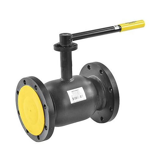 Кран шаровой BROEN сталь Ballomax КШТ 61.103 Ду 125 Ру16 фл ISO-фл и рукоятка