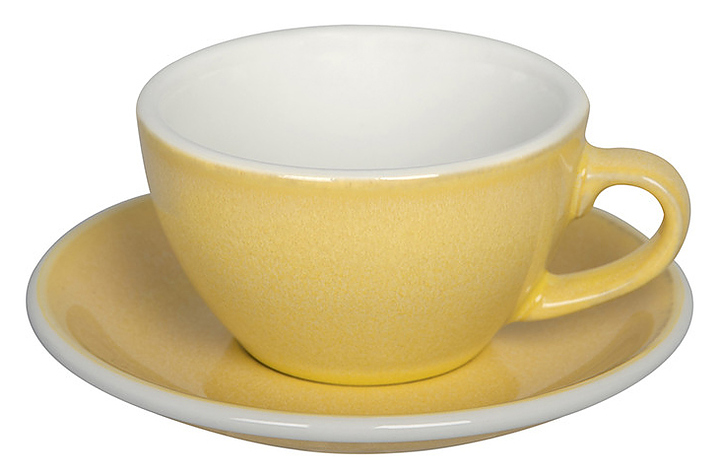 Пара кофейная Loveramics Egg C088-123BBC/C088-151BBC 200 мл, сливочная