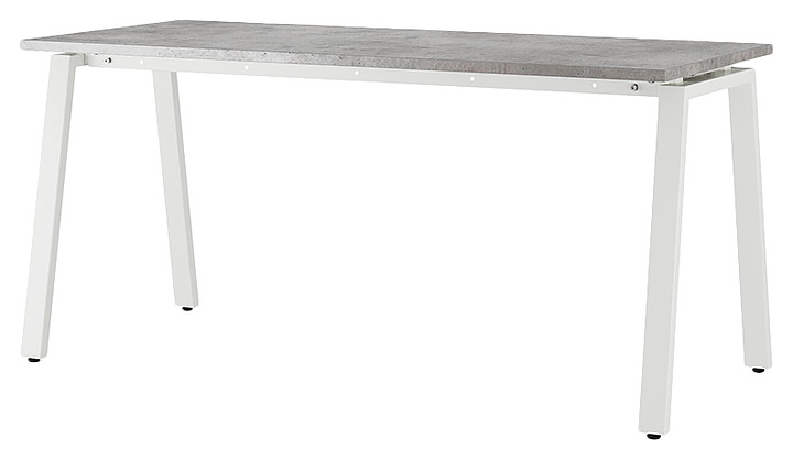 Стол компьютерный КОБОР КA-140/80 white/chicago