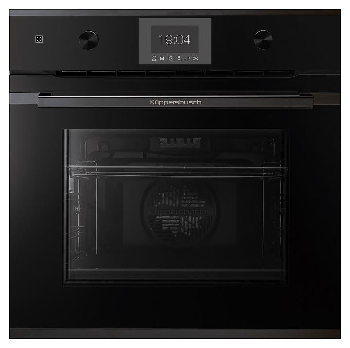 Духовой шкаф Kuppersbusch B 6330.0 S6 Black Steel 3600 Вт 70 л 595х581х595 мм черный