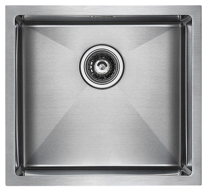 Мойка кухонная Paulmark Weser PM804844-BS нержавеющая сталь