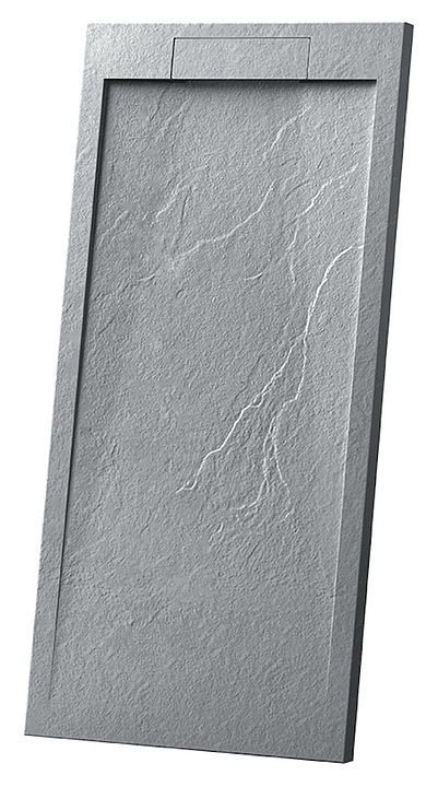 Поддон душевой Vincea VST-4SRL9012G 120х90 см, искусственный камень, серый
