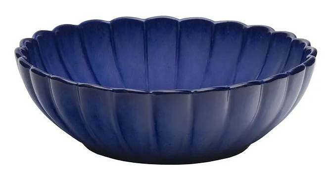 Тарелка суповая Oxford FLORA  AMOR PERFEITO 152433 d 22 см синий