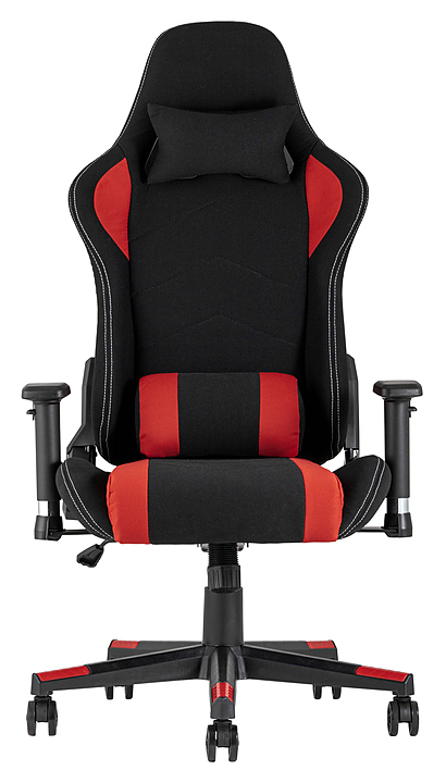 Кресло игровое TopChairs Maybach черно-красное