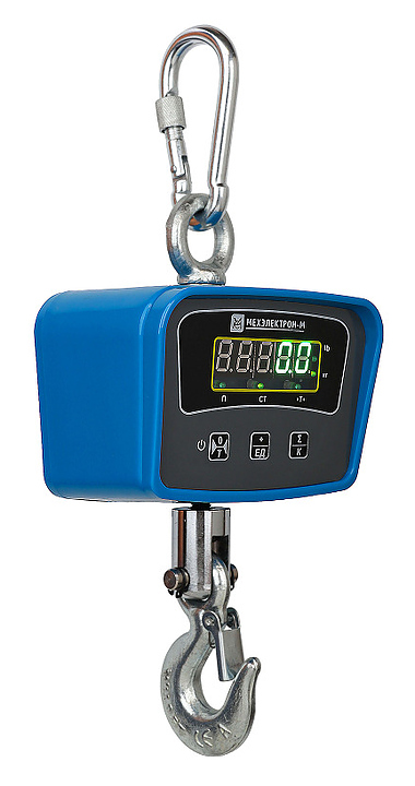 Крановые весы Мехэлектрон-М ВКМ-III-500-Д 360 МК1 LED (аккумулятор) синий