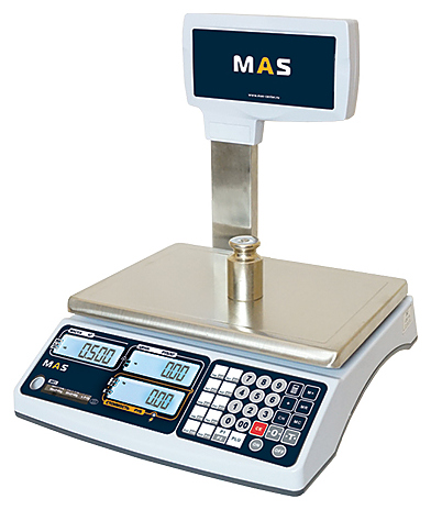 Весы торговые MAS MASter MR1-06P