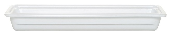 Гастроемкость Emile Henry 053402 GN2/4-65 (530х162х65) 2,3 л (керамика) белая