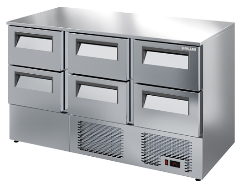Стол холодильный POLAIR TMi3GN-222-GC без борта