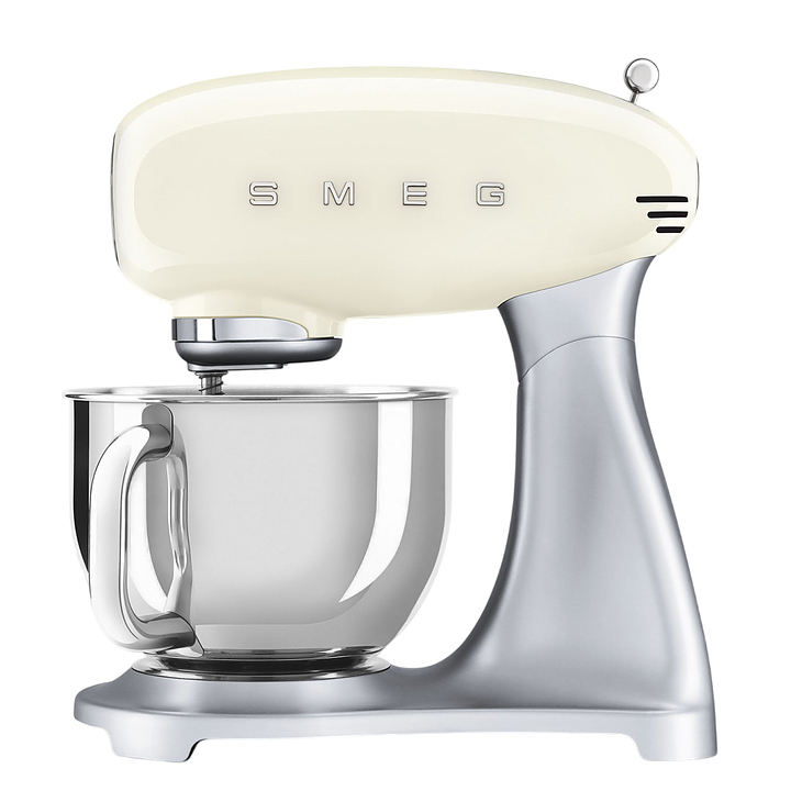 Миксер планетарный SMEG SMF04CREU 800 Вт 4,8 л 405х221х378 мм кремовый, глянцевый