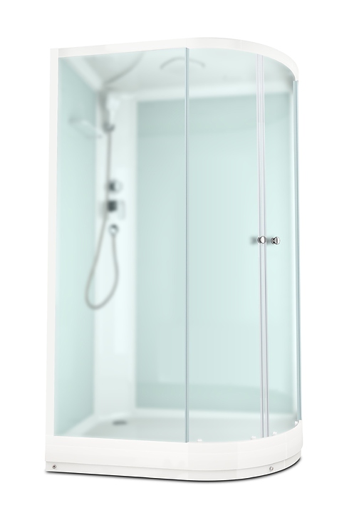 Душевая кабина Domani-Spa Delight 128 L DS01D128LLWM00 120х80 см