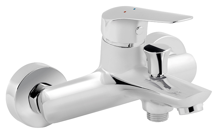 Смеситель для ванны настенный FERRO DIJON BDJ1 хром