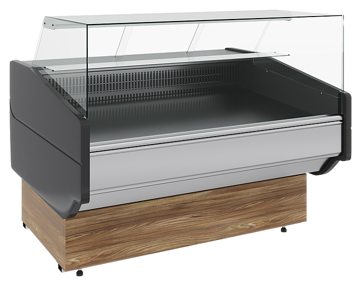 Витрина холодильная Carboma Atrium 2 GC120 VV-5 KombiLux (внешний угол, динамика)