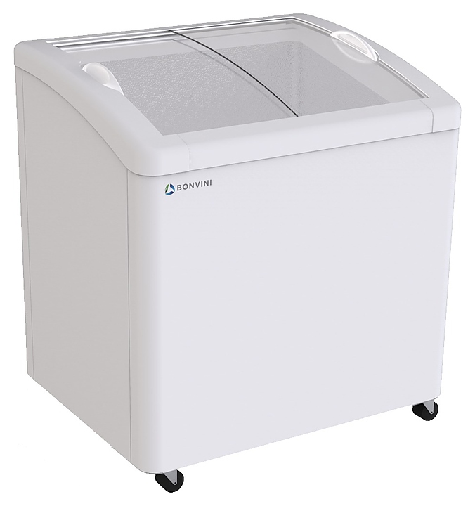 Ларь морозильный Bonvini BFB 1301 ST с гнутым стеклом